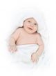Tot under towel