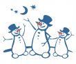 three snowballs