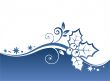 holly ornate background