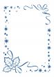 ornate christmas border