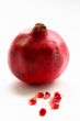Pomegranate isolated