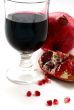 Pomegranate isolated