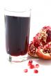 Pomegranate isolated