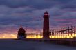 Sunset Grand Haven Lighthouse