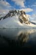 Reflections of glacial icefalls
