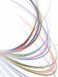 Fractal Abstract Background - Arching threads