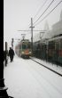 Train in Snowstorm