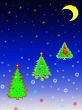 New Year`s card.