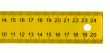  Ruler on a white background.