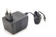 Black plug on white