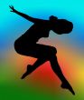 Jump woman.