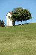 Chapel on field