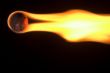 Flaming Basketball