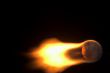 Flaming Basketball