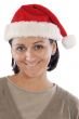 girl with Santa Claus hat