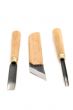 chisel and knife