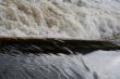 dark and white water