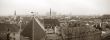 panoramic view of Tallinn, Estonia - sepia