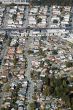 Aerial view of residential urban sprawl