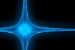 Crystal light blue background