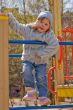 Happy kid on playground