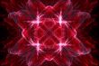 Red crystal background