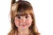 Portrait of siling little girl