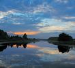 blue sunset