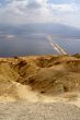 arava desert - dead landscape, stone and sand