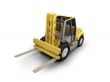 BigFork isolated heavy machine front view 02