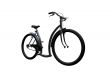 Bicycle isolated moto front view 01