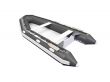 Boat isolated back view