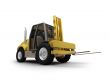 BigFork isolated heavy machine front view 01