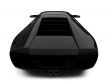 Ferrari isolated back view