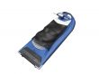 Jetski blue isolated back view