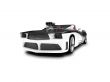 isolated black car front view 01