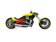 isolated moto side view