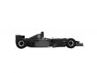isolated speed car side view