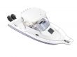 Fish Boat isolated back view
