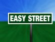 Easy Street Street Sign