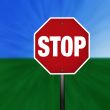 Graphic Stop Sign