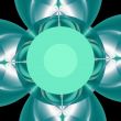 an abstract background