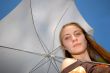 girl with  umbrella