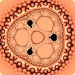 an abstract background