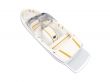 Small Boat isolated back view