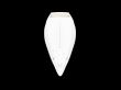 White Boat isolated front view