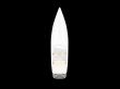 White Boat isolated top view