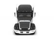 Monstertruck isolated black front view