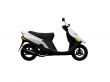 Scooter isolated moto side view