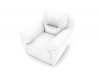 royal armchair front view